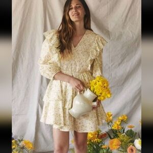 Christy Dawn The Verna Dress Women's Small Dandelion Floral Print